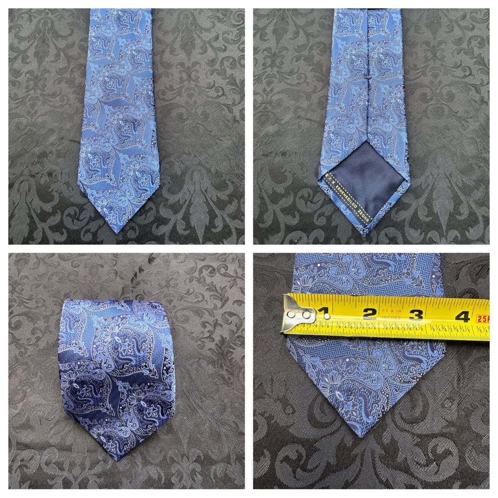 Ermenegildo Zegna Made in Italy Silk Tie